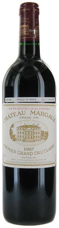 Chateau Margaux 1997 Front Bottle Shot