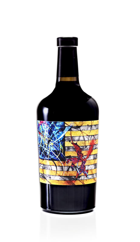 1849 Triumph Red Blend 2017 Front Bottle Shot