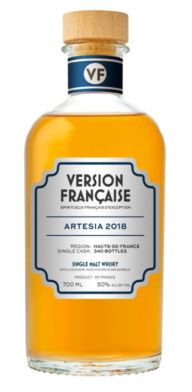 Version Francaise Artesia Single Malt Whisky (700ML) 2018 Front Bottle Shot