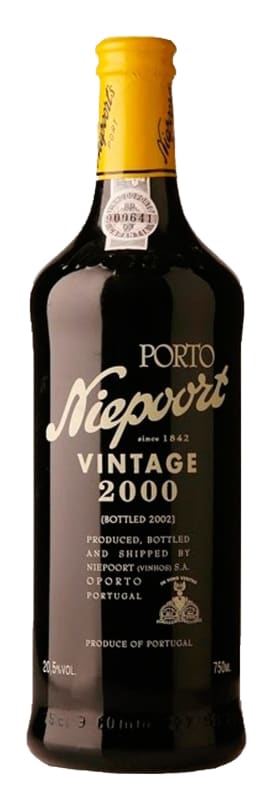 Niepoort Vintage Port 2000 Front Bottle Shot