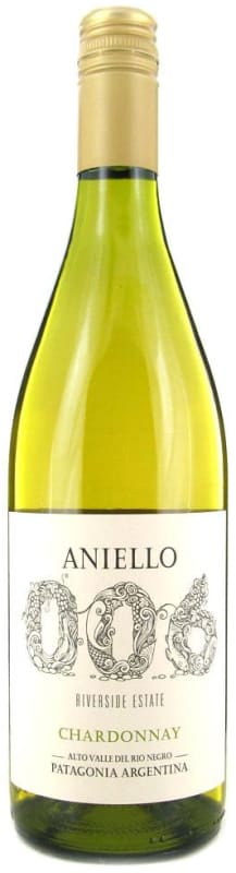 Bodega Aniello 006 Chardonnay 2017 Front Bottle Shot