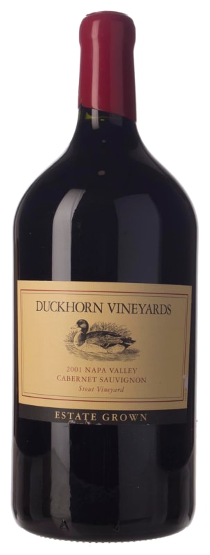 Duckhorn Stout Vineyard Cabernet Sauvignon 2001 Front Bottle Shot