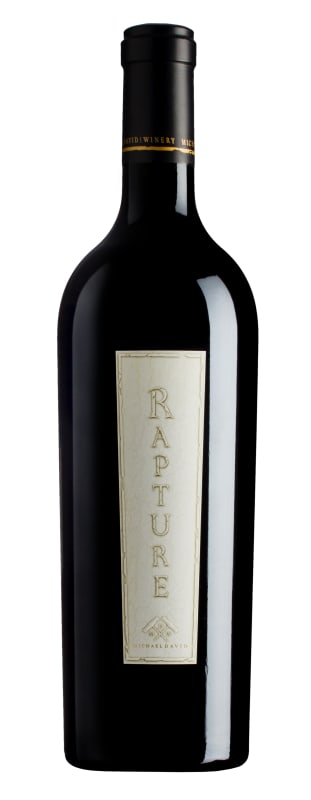 Michael David Winery Rapture Cabernet Sauvignon 2019 Front Bottle Shot