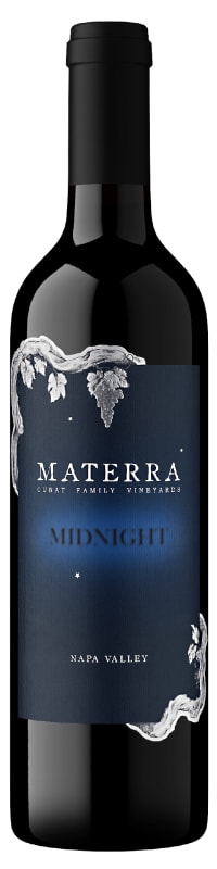 Materra Midnight Red Blend 2021 Front Bottle Shot