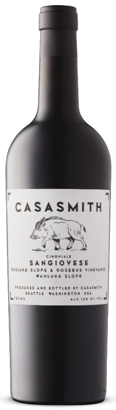 CasaSmith Cinghiale Sangiovese 2018 Front Bottle Shot