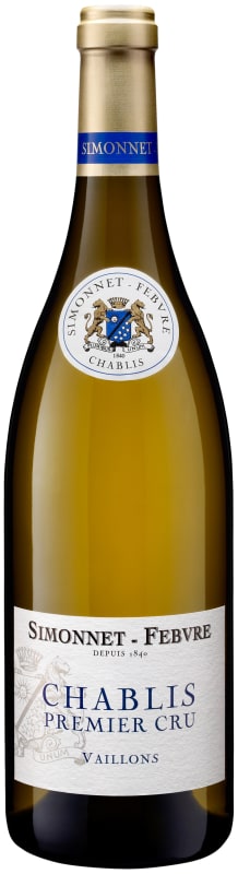 Simonnet-Febvre Chablis Vaillons Premier Cru 2017 Front Bottle Shot