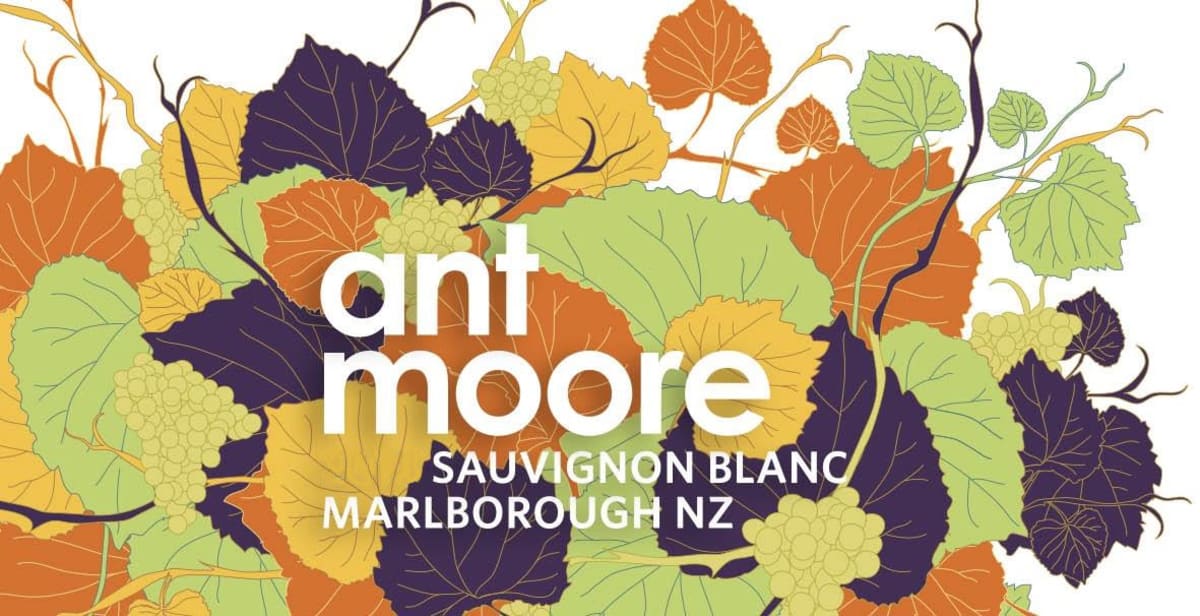 Ant Moore Marlborough Sauvignon Blanc 2016 Front Label