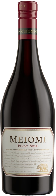Meiomi Pinot Noir (375ML half-bottle) 2019 Front Bottle Shot