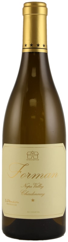 Forman Napa Valley Chardonnay 2018 Front Bottle Shot