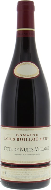 Domaine Louis Boillot Cote de Nuits-Villages 2021 Front Bottle Shot