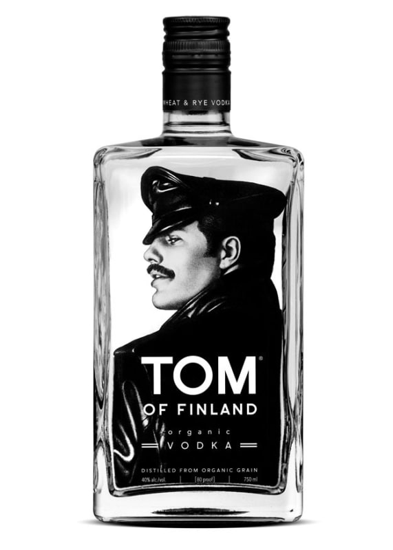Tom of Finland Vodka Organic Vodka Front Bottle Shot