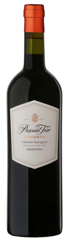 Pascual Toso Reserva Cabernet Sauvignon 2019 Front Bottle Shot
