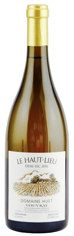 Domaine Huet Haut Lieu Demi-Sec (375ML half-bottle) 2016 Front Bottle Shot