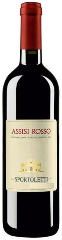 Sportoletti Assisi Rosso 2013 Front Bottle Shot