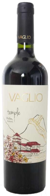 Vaglio Temple Malbec 2014 Front Bottle Shot