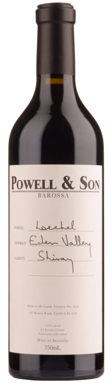Powell & Son Loechel Eden Valley Shiraz 2017 Front Bottle Shot