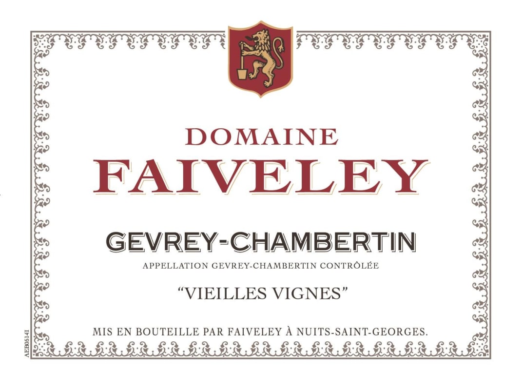 Faiveley Gevrey-Chambertin Vieilles Vignes 2012 Front Label