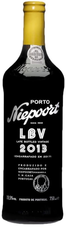 Niepoort Late Bottled Vintage Port (375ML half-bottle) 2013 Front Bottle Shot