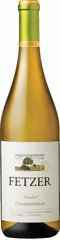 Fetzer Sundial Chardonnay 2017 Front Bottle Shot