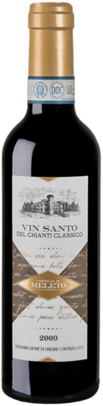 Castello di Meleto Vin Santo (375ML half-bottle) 2009 Front Bottle Shot