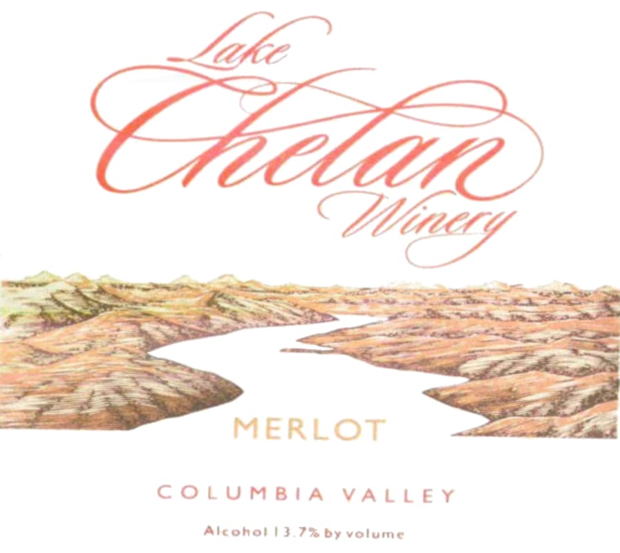 Lake Chelan Winery Columbia Valley Merlot 2010 Front Label