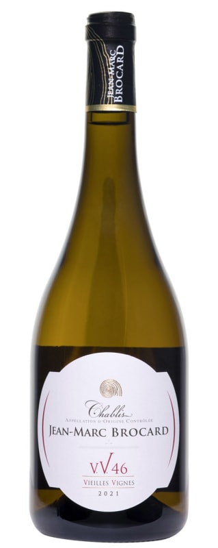 Brocard Chablis V.V.46 Vieilles Vignes 2021 Front Bottle Shot