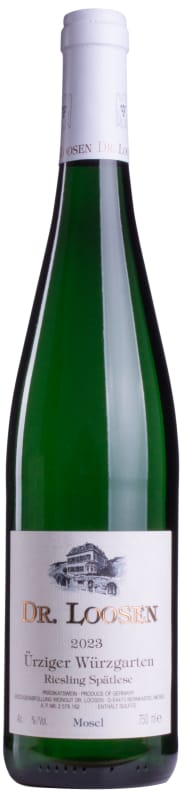 Dr. Loosen Urziger Wurzgarten Riesling Spatlese 2023 Front Bottle Shot