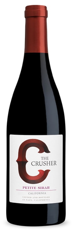 The Crusher Petite Sirah 2015 Front Bottle Shot
