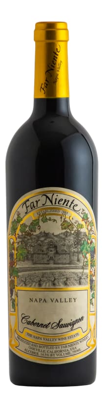 Far Niente Napa Valley Cabernet Sauvignon 2018 Front Bottle Shot