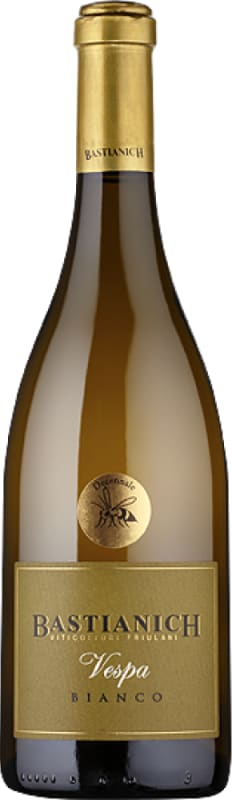 Bastianich Vespa Bianco 2015 Front Bottle Shot