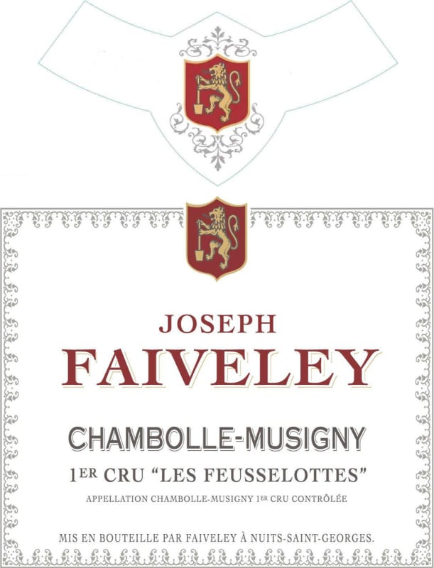 Faiveley Chambolle-Musigny Les Feusselottes Premier Cru 2010 Front Label