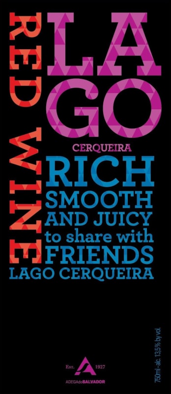 Adega do Salvador Lago Cerqueira Tinto 2014 Front Label