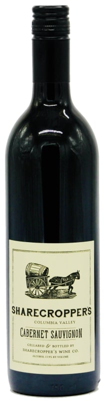 Sharecropper's Cabernet Sauvignon 2017 Front Bottle Shot