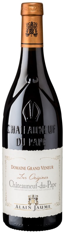 Domaine Grand Veneur Chateauneuf-du-Pape Les Origines 2015 Front Bottle Shot