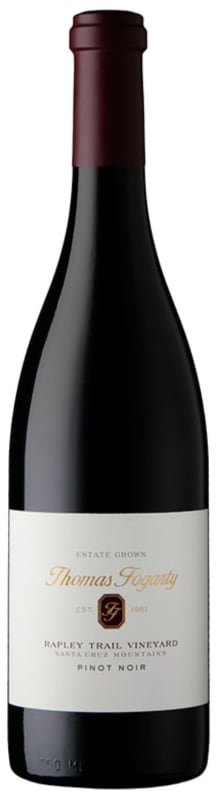 Thomas Fogarty Rapley Trail Vineyard Pinot Noir 2012 Front Bottle Shot