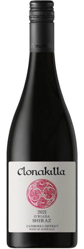 Clonakilla O'Riada Shiraz 2021 Front Bottle Shot