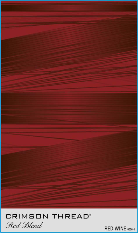 Crimson Thread Red Blend 2016 Front Label