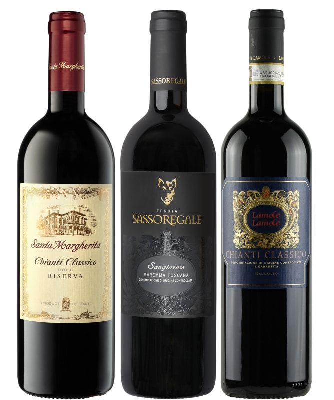 Sangiovese Tasting Trio Gift Product Image