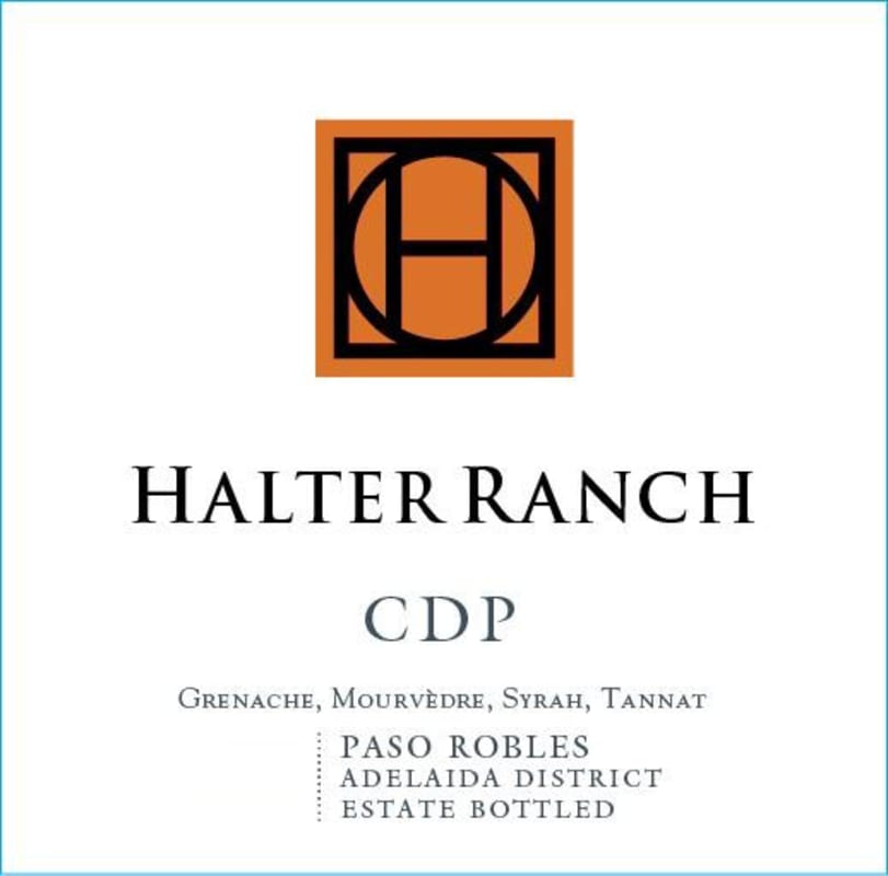 Halter Ranch Cotes de Paso CDP 2015 Front Label