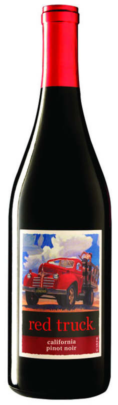 Red Truck Winery Pinot Noir 2020 Front Bottle Shot