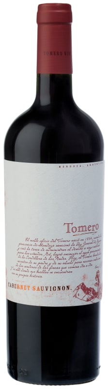 Tomero Cabernet Sauvignon 2014 Front Bottle Shot