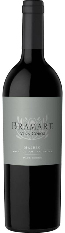 Vina Cobos Bramare Uco Valley Malbec 2016 Front Bottle Shot