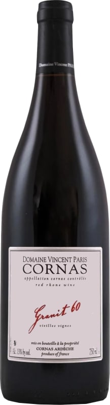 Vincent Paris Cornas Granit 60 2022 Front Bottle Shot