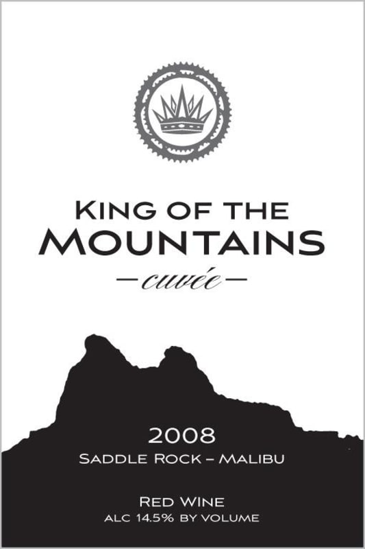 Malibu Wines King of the Mountains Cuvee 2008 Front Label