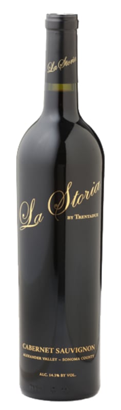 Trentadue La Storia Cabernet Sauvignon 2021 Front Bottle Shot