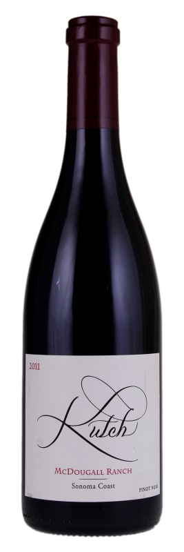 Kutch Wines McDougall Ranch Pinot Noir 2011 Front Bottle Shot