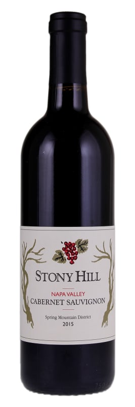 Stony Hill Cabernet Sauvignon 2016 Front Bottle Shot