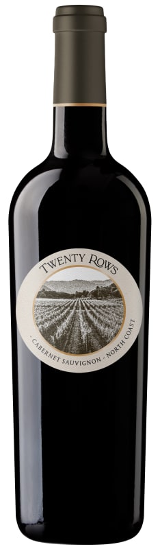 Twenty Rows North Coast Cabernet Sauvignon 2023 Front Bottle Shot