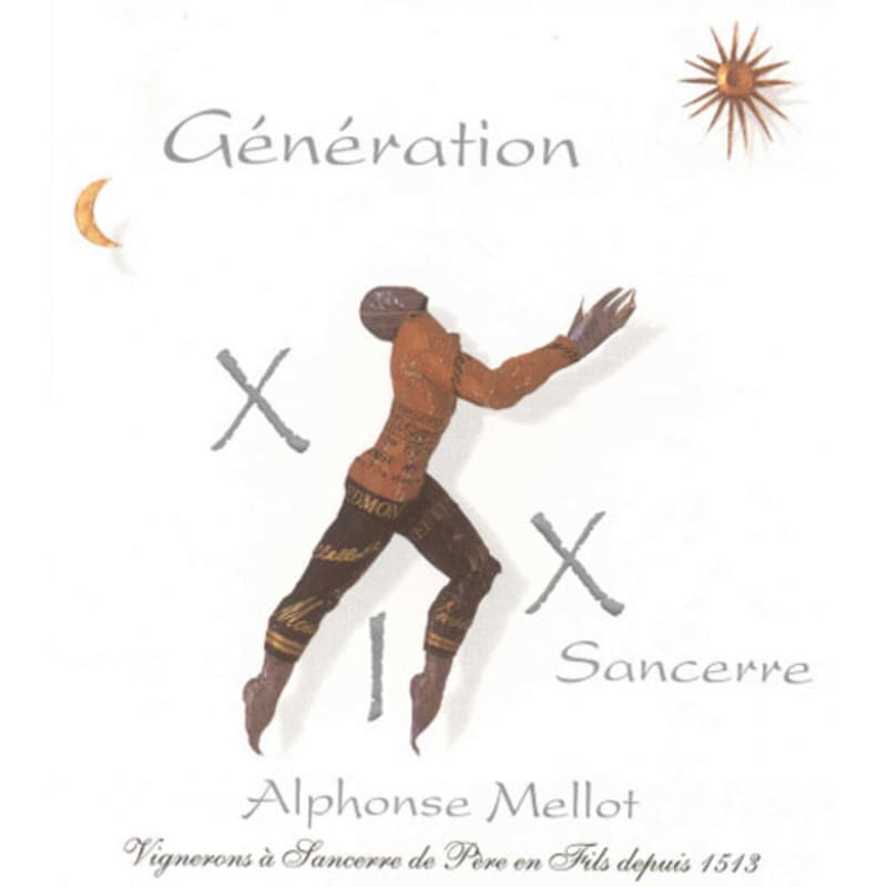 Alphonse Mellot Generation XIX Sancerre Blanc 2012 Front Label