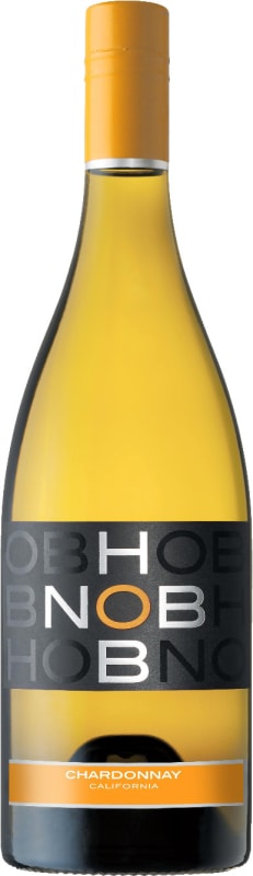 HobNob California Chardonnay 2016 Front Bottle Shot